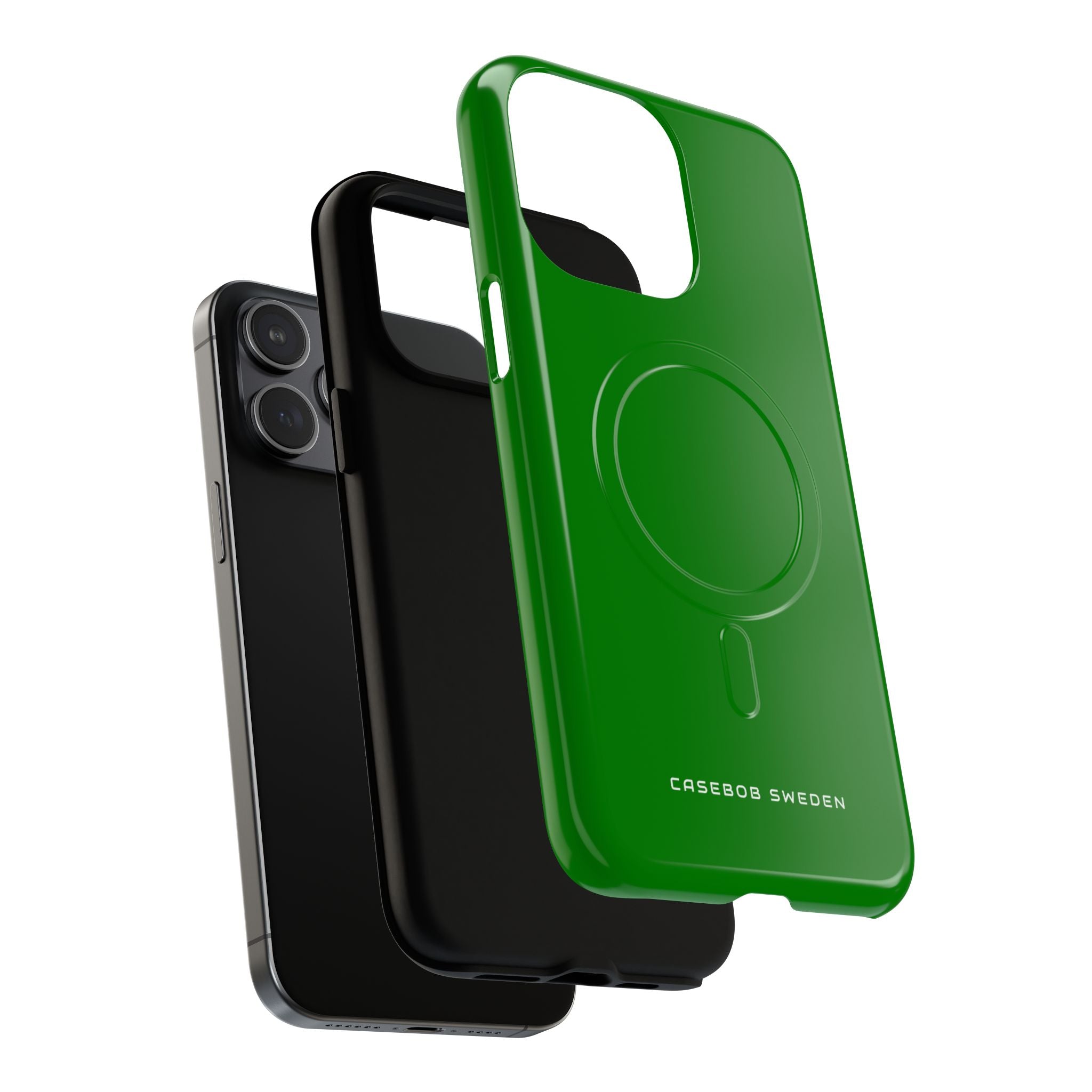 Green iPhone 15 | Tough+ Phone Case