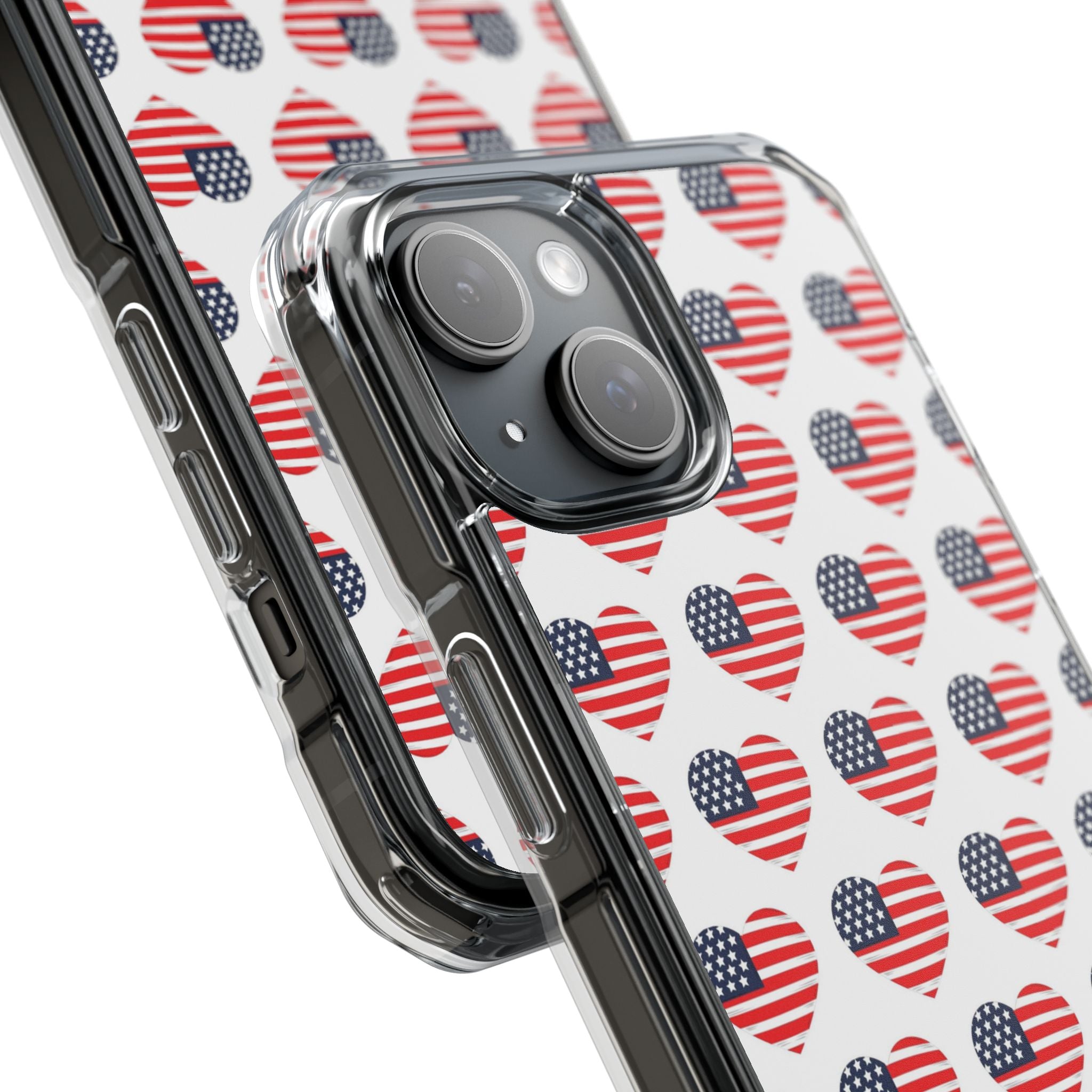 Hearts Embrace Freedom iPhone Case - Impact