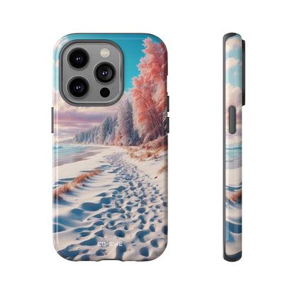 Shadows Embrace Waves - iPhone Case