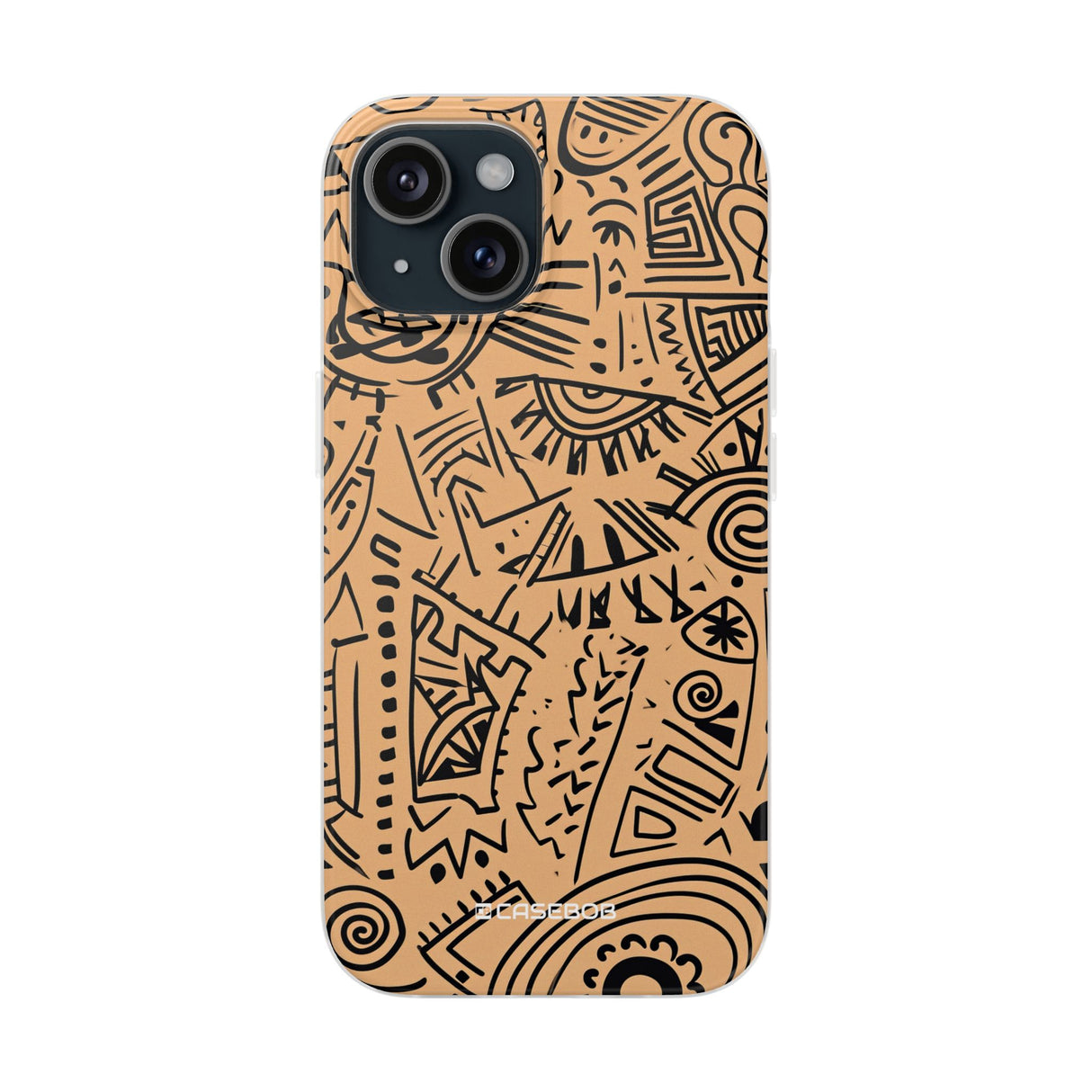 Mystic Tribal Geometry | Flexible Phone Case for iPhone