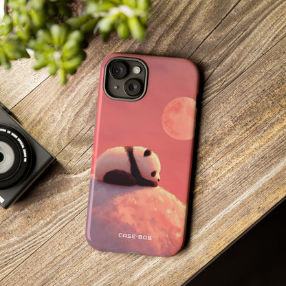 Panda Moonbeam iPhone 15 Plus Case - Tough