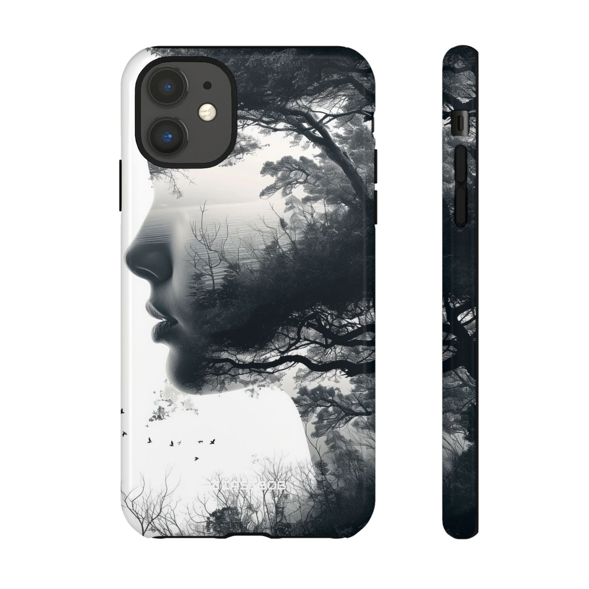 **Nature Silhouette** | Protective Phone Case for iPhone