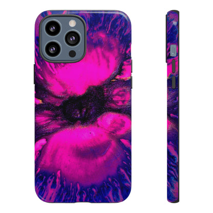 Deep Pink Ink Art iPhone Case (Protective) iPhone 13 Pro Max Glossy Phone Case