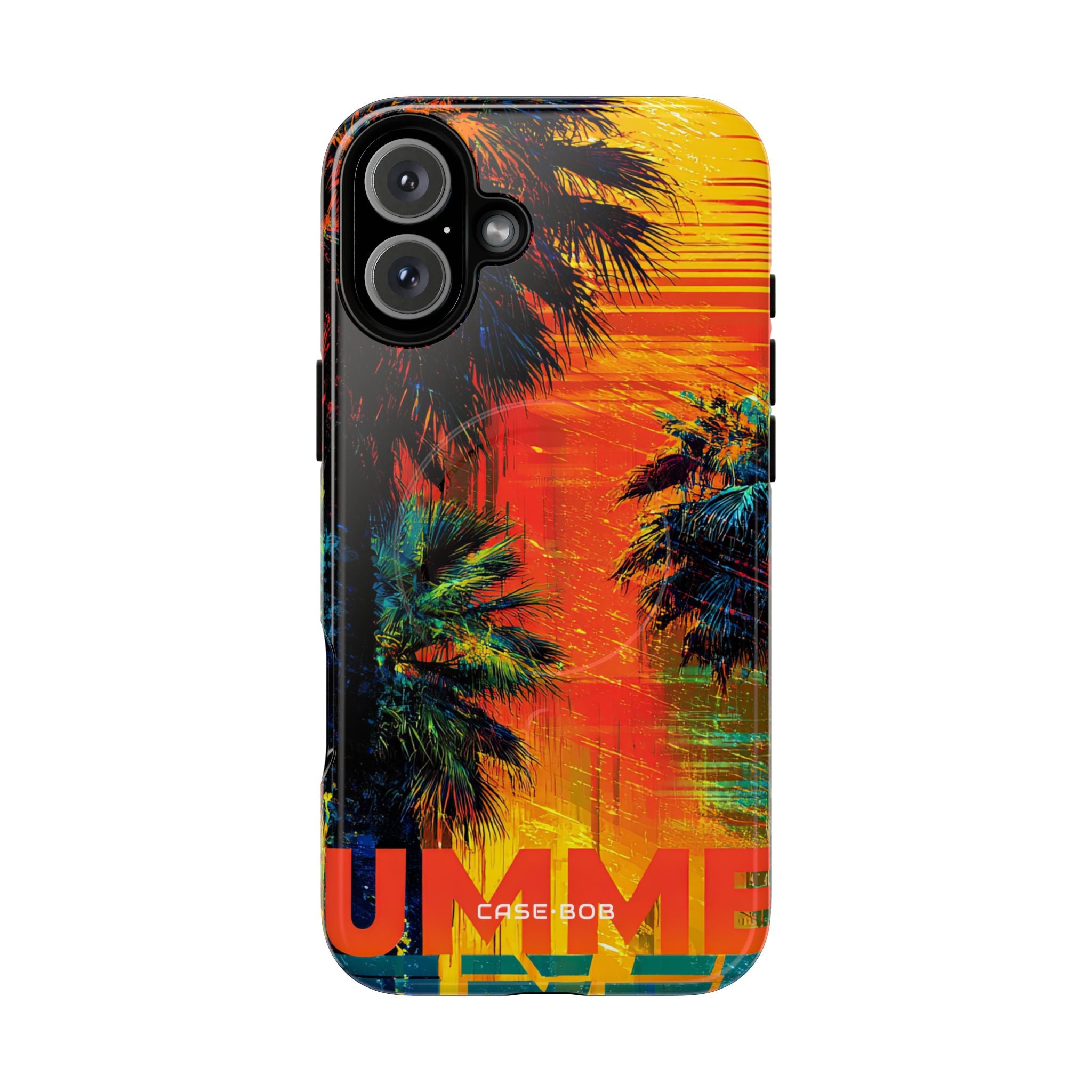 Tropical Sunburst iPhone 16 Plus Case - Tough+