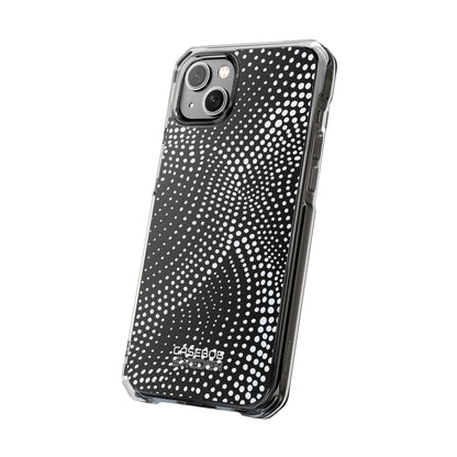 Waves of Dots iPhone 14 - Impact Clear+