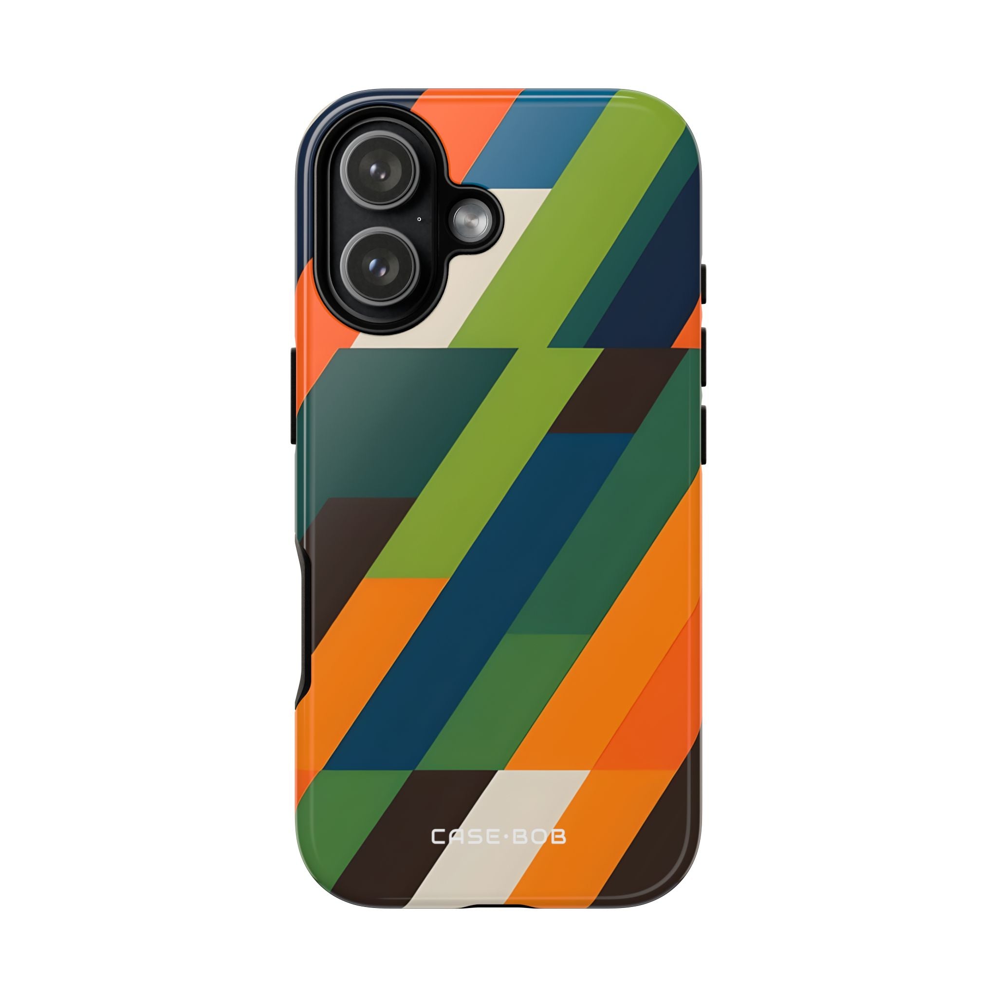 Diagonal Blaze iPhone 17 Case - Tough