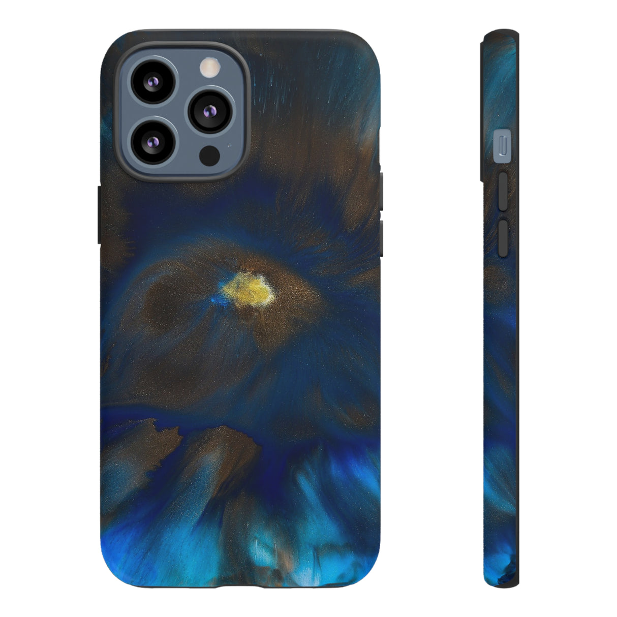 Space Galaxy Ink Art iPhone Case (Protective) iPhone 13 Pro Max Matte Phone Case