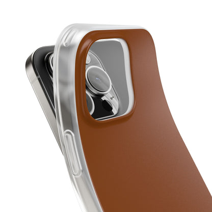 Saddle Brown iPhone 16 - Flexi Phone Case