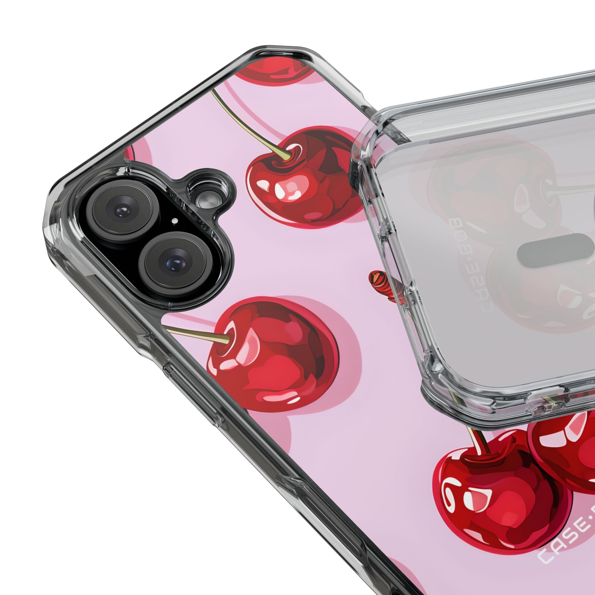 Glossy Cherry Burst iPhone 15 Case - Impact