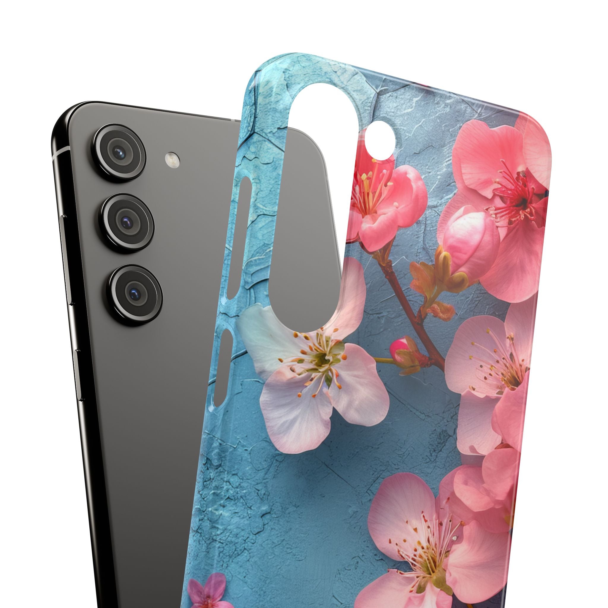 Blossom Serenity Case - Slim Samsung S23 Phone Case