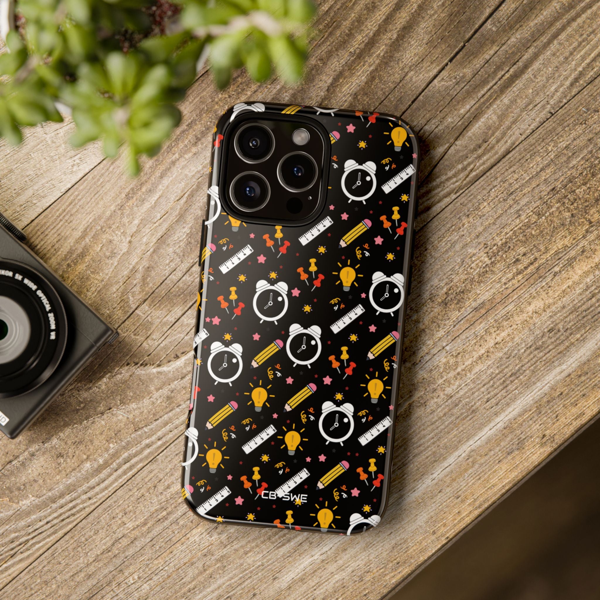 Bright Pencils Twirl - iPhone Case