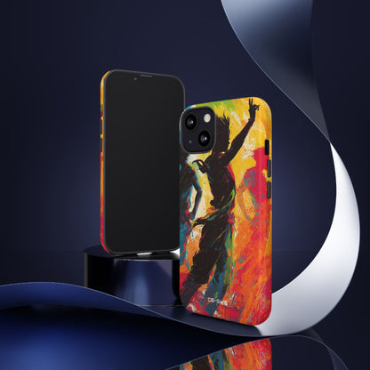 Figures Dance Wildly - iPhone Case