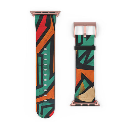 Jagged Flame - Watch Band