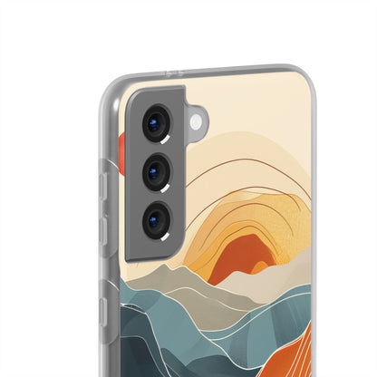 Sunset Waves | Flexible Phone Case for Samsung Galaxy