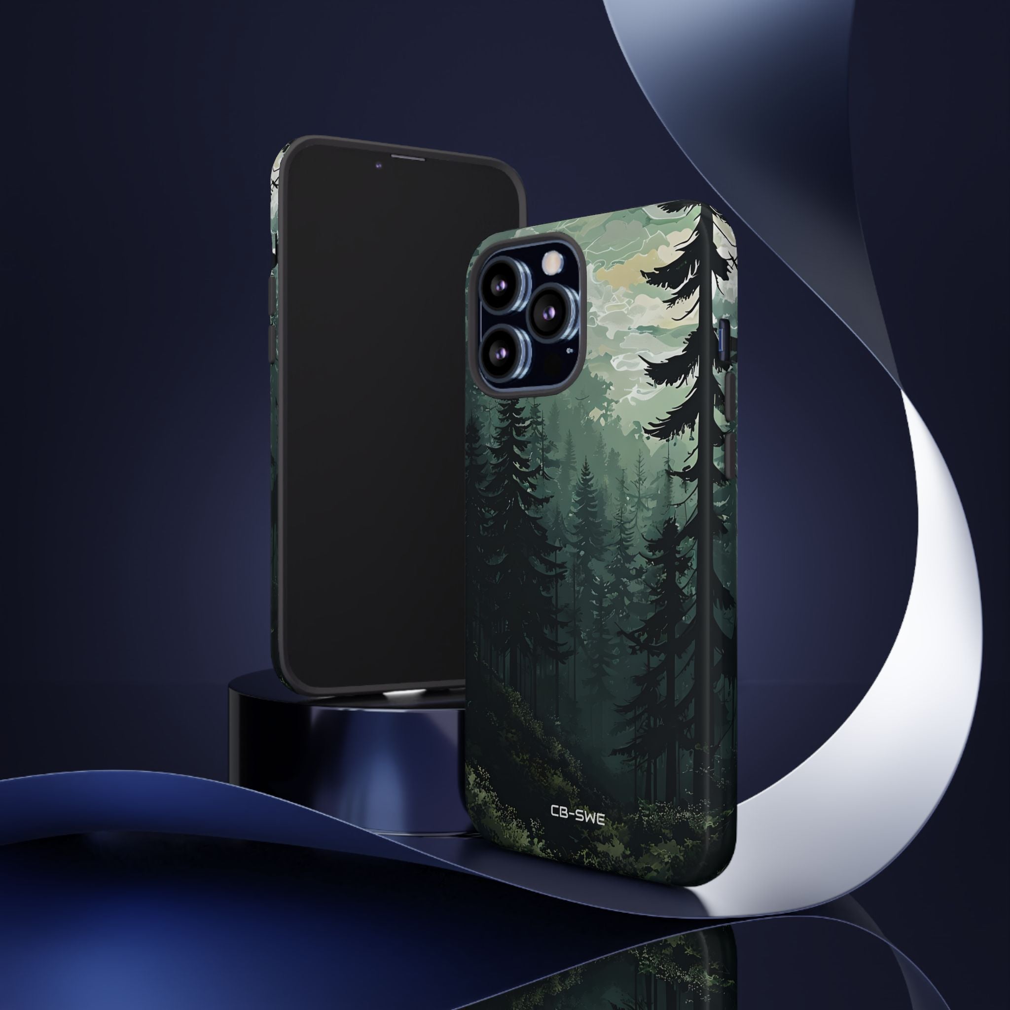 Mystical Forest Journey - iPhone Case