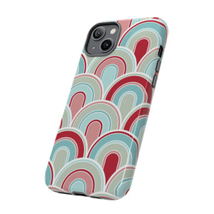 Light Blue Retro - Protective Phone Case