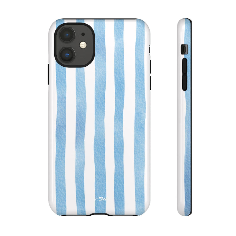 Soft Blue Watercolors - iPhone Case