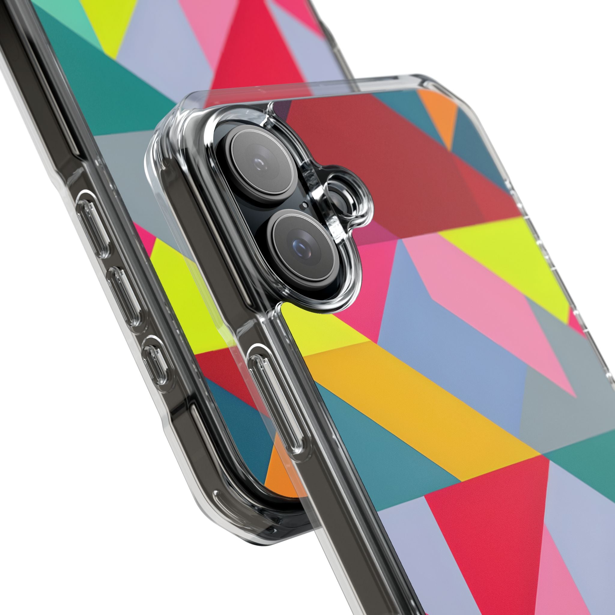 Dynamic Geometric Energy iPhone Case - Impact