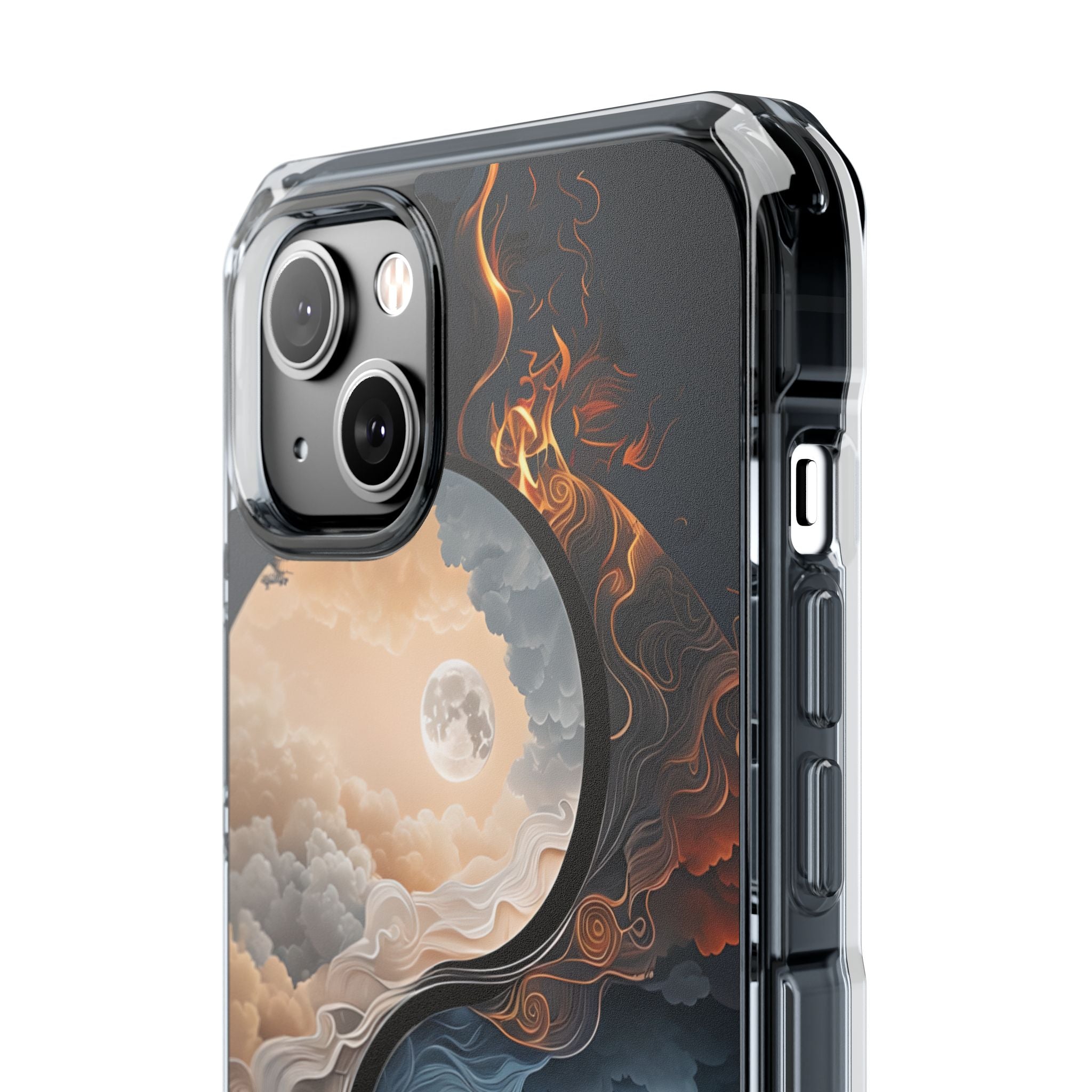 Moonlit Elemental Harmony iPhone Case - Impact