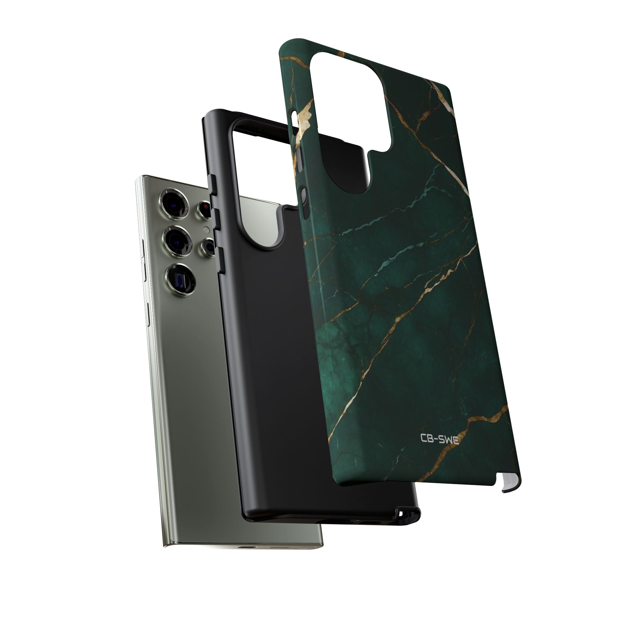 Emerald Veins Flow - Samsung Case
