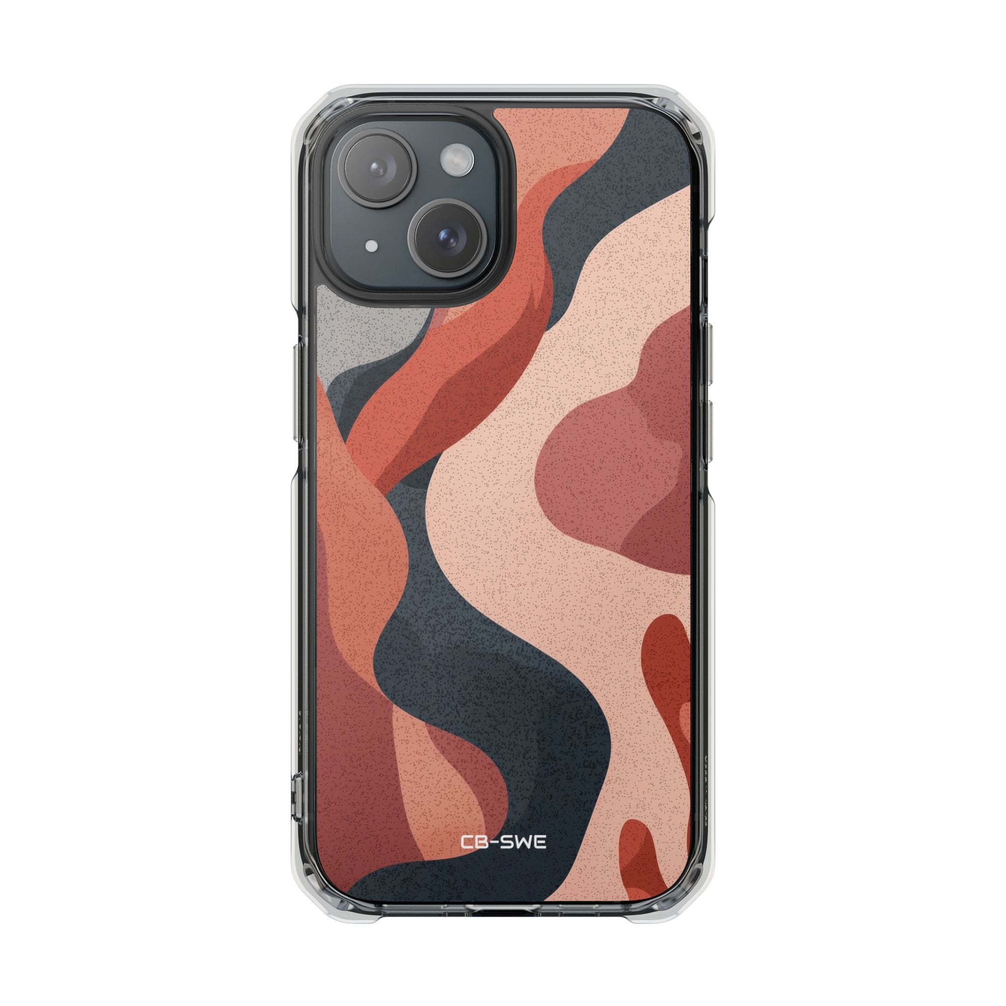 Flowing Earth Tones iPhone Case - Impact