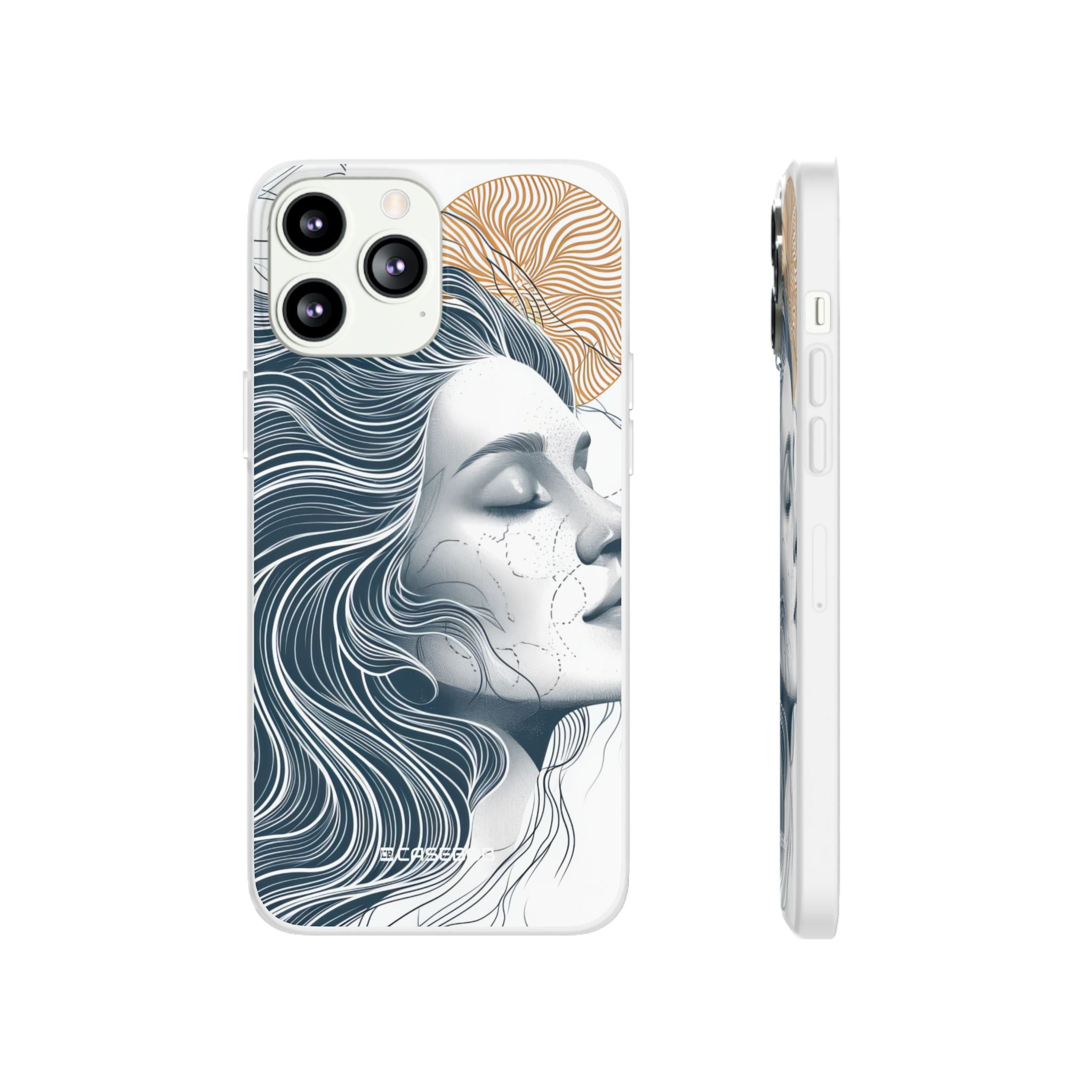 Serene Abstraction | Flexible Phone Case for iPhone