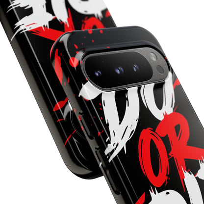 Intense Typography Contrast - Google Pixel Case