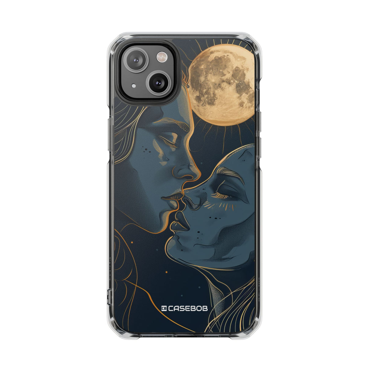 Mystical Embrace – Handyhülle für iPhone (Clear Impact – Magnetisch)