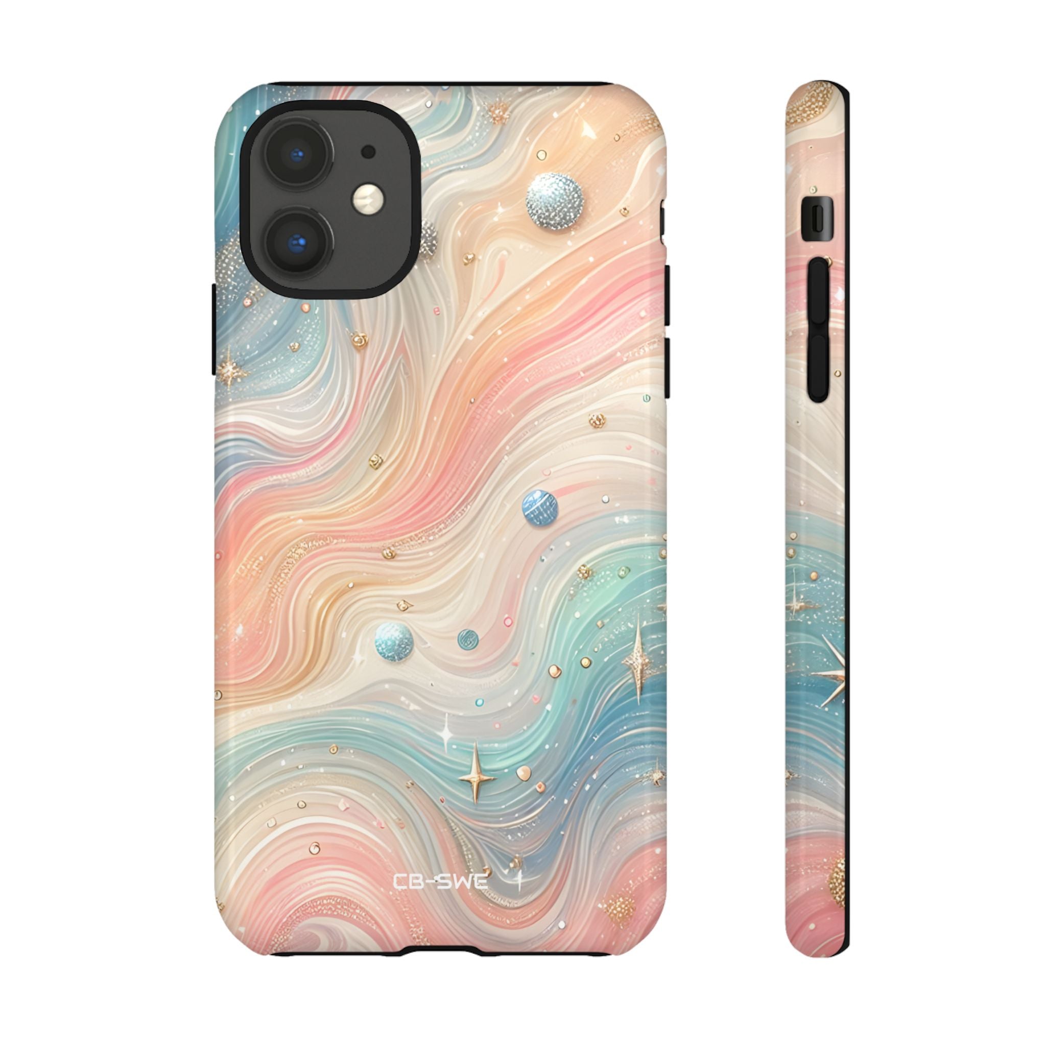 Celestial Waves Dance - iPhone Case