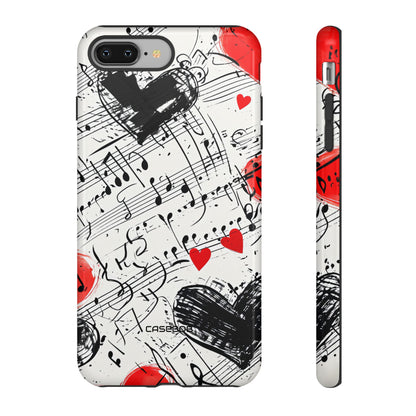 Melodic Love Notes - Protective Pixel Case - Protective Phone Case