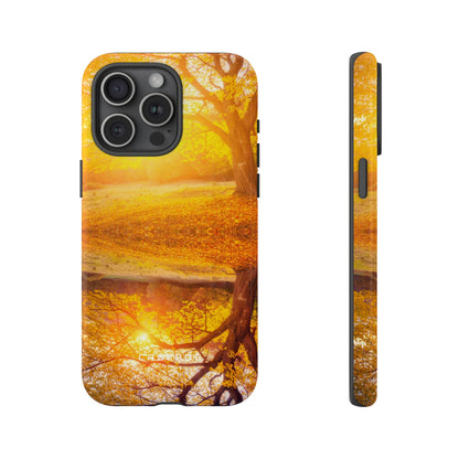 Golden Sundown - Protective Phone Case