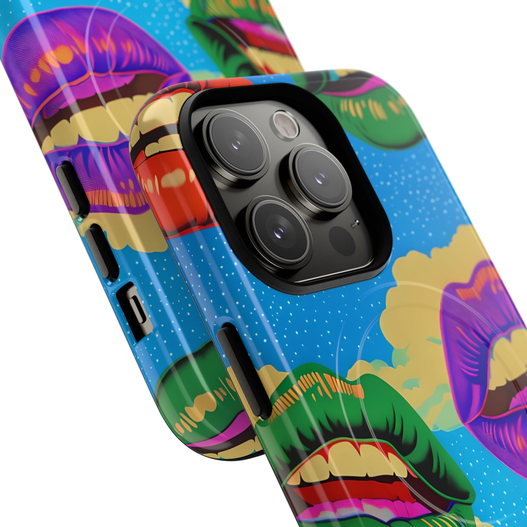 Colorful Lipscape iPhone 14 Pro Case - Tough+