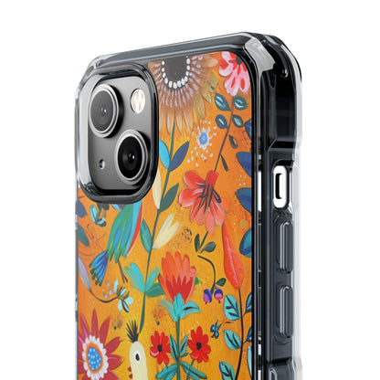 Colorful Birds Bloom iPhone 14 Case - Impact