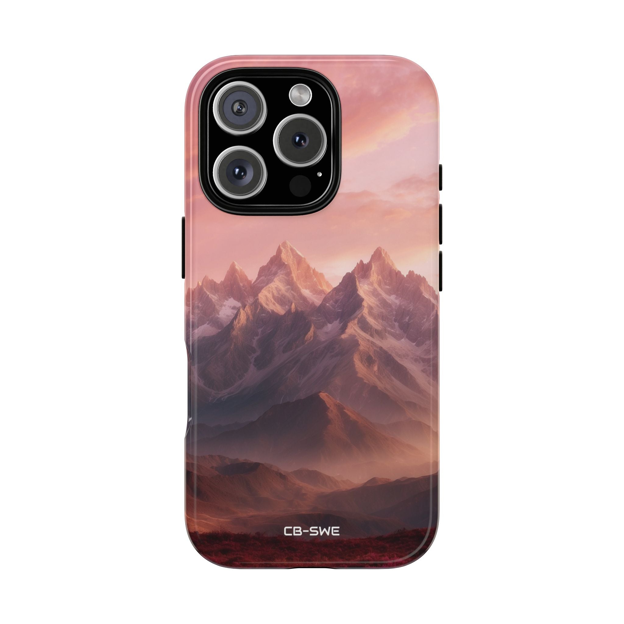 Vibrant Peaks Emerge - iPhone Case