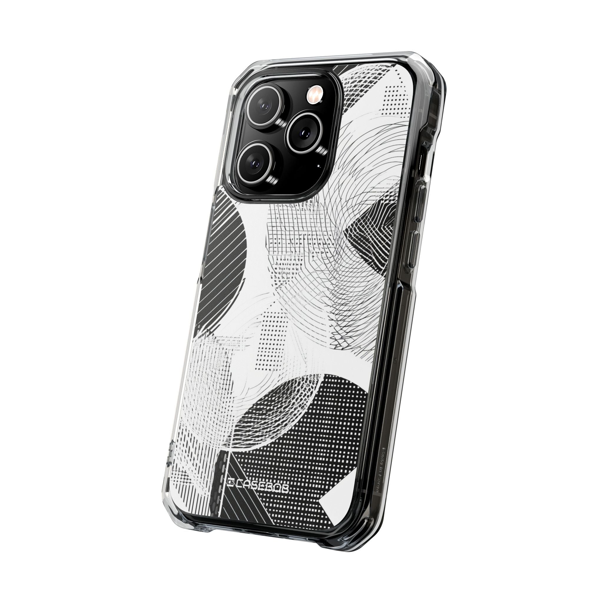 Monochrome Dynamics - Phone Case for iPhone