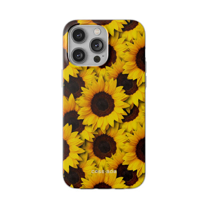 Sunflower Glow iPhone 14 Pro Max Case - Soft