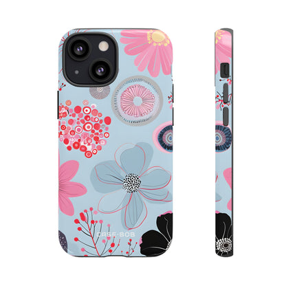Bloom Whirl iPhone 13 Mini Case - Tough