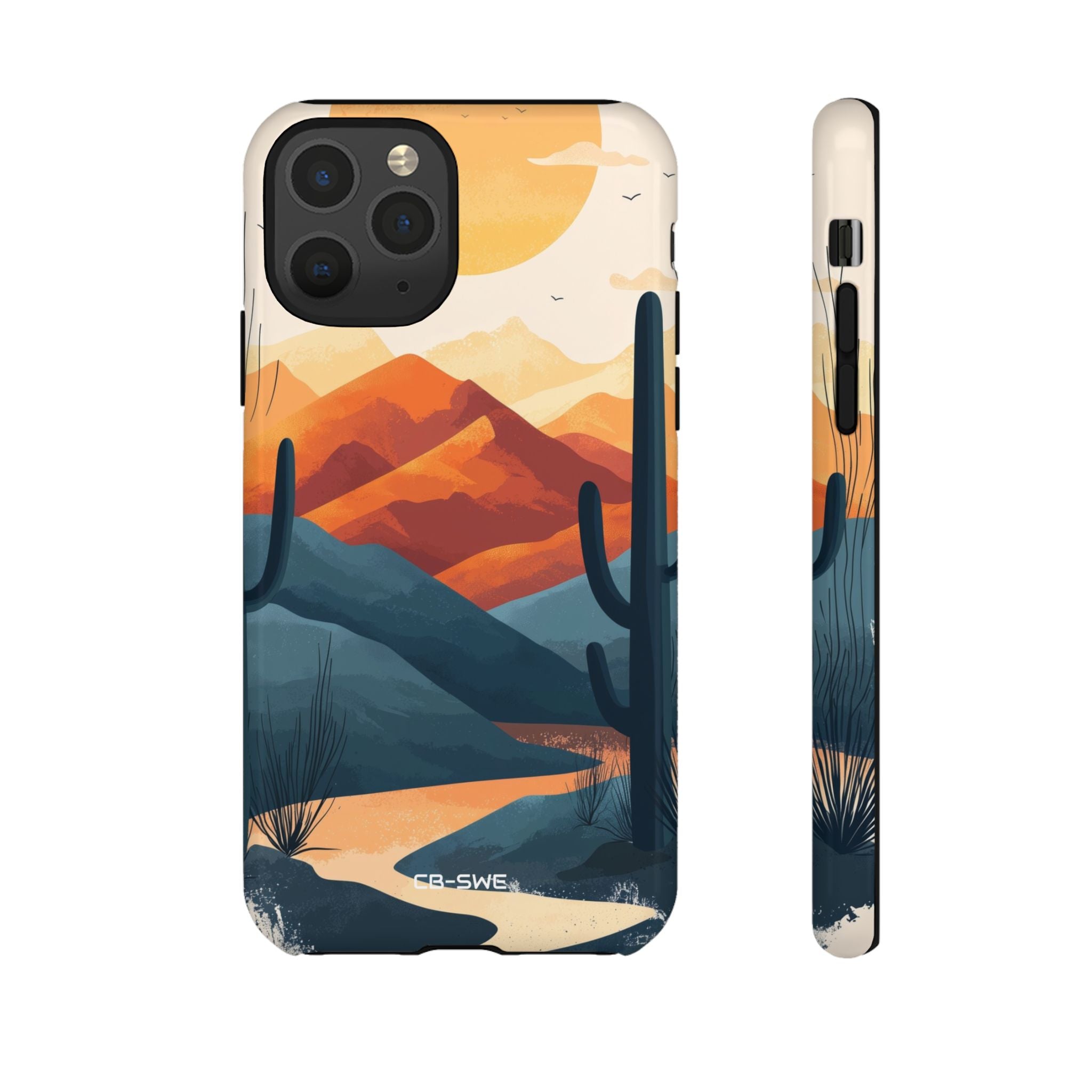 Desert Sunsets Whisper - iPhone Case
