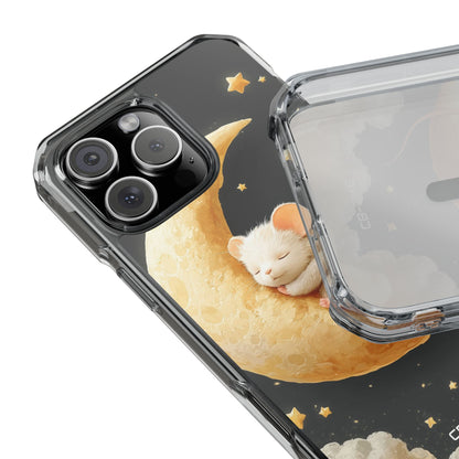 Moon Cradles Mouse iPhone Case - Impact