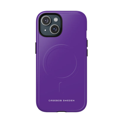 Mystic Purple Aesthetic iPhone 15 | Tough+ Phone Case