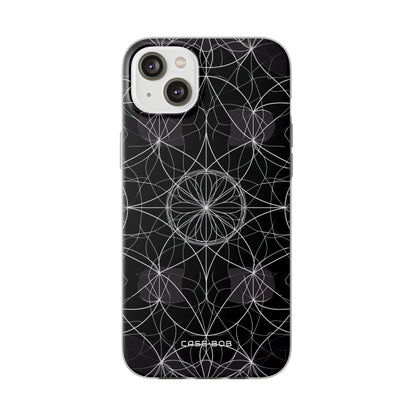 Radiant Petal Orbit iPhone 14 Plus Case - Soft