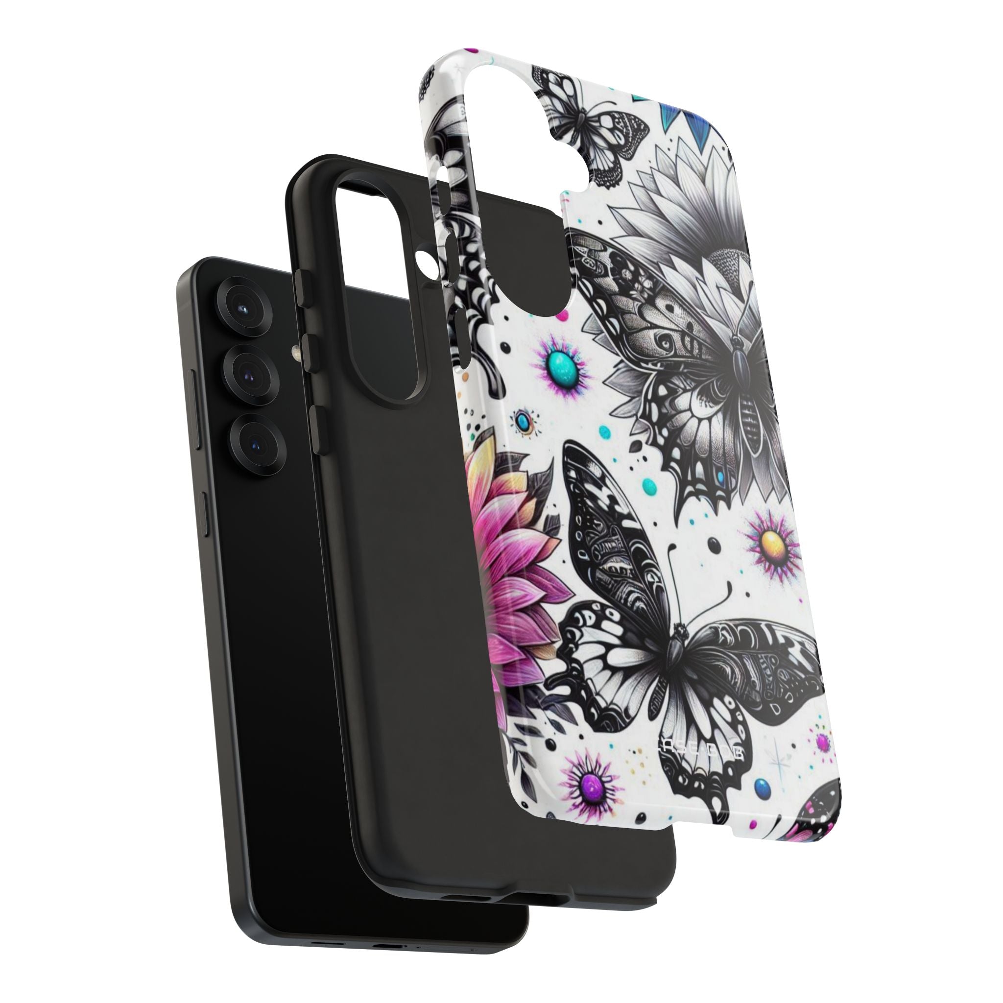 Butterfly Bloom Samsung S25 Plus Case - Tough