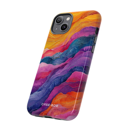 Vibrant Flow iPhone 14 Plus Case - Tough