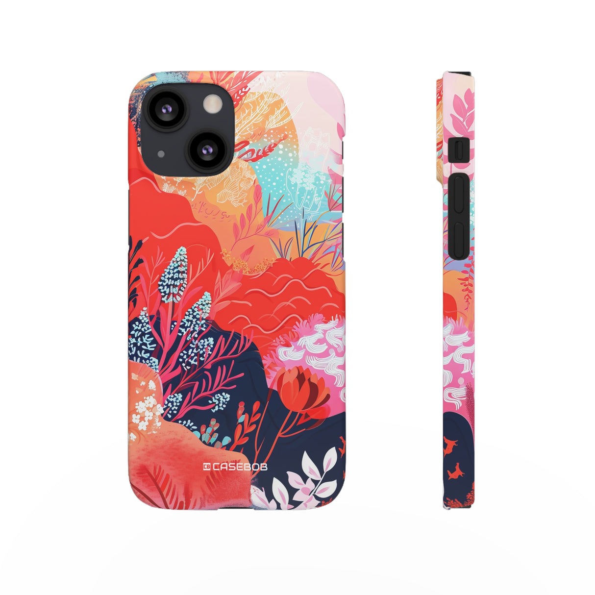 Living Coral Design | Handyhülle für iPhone (Slim Case)