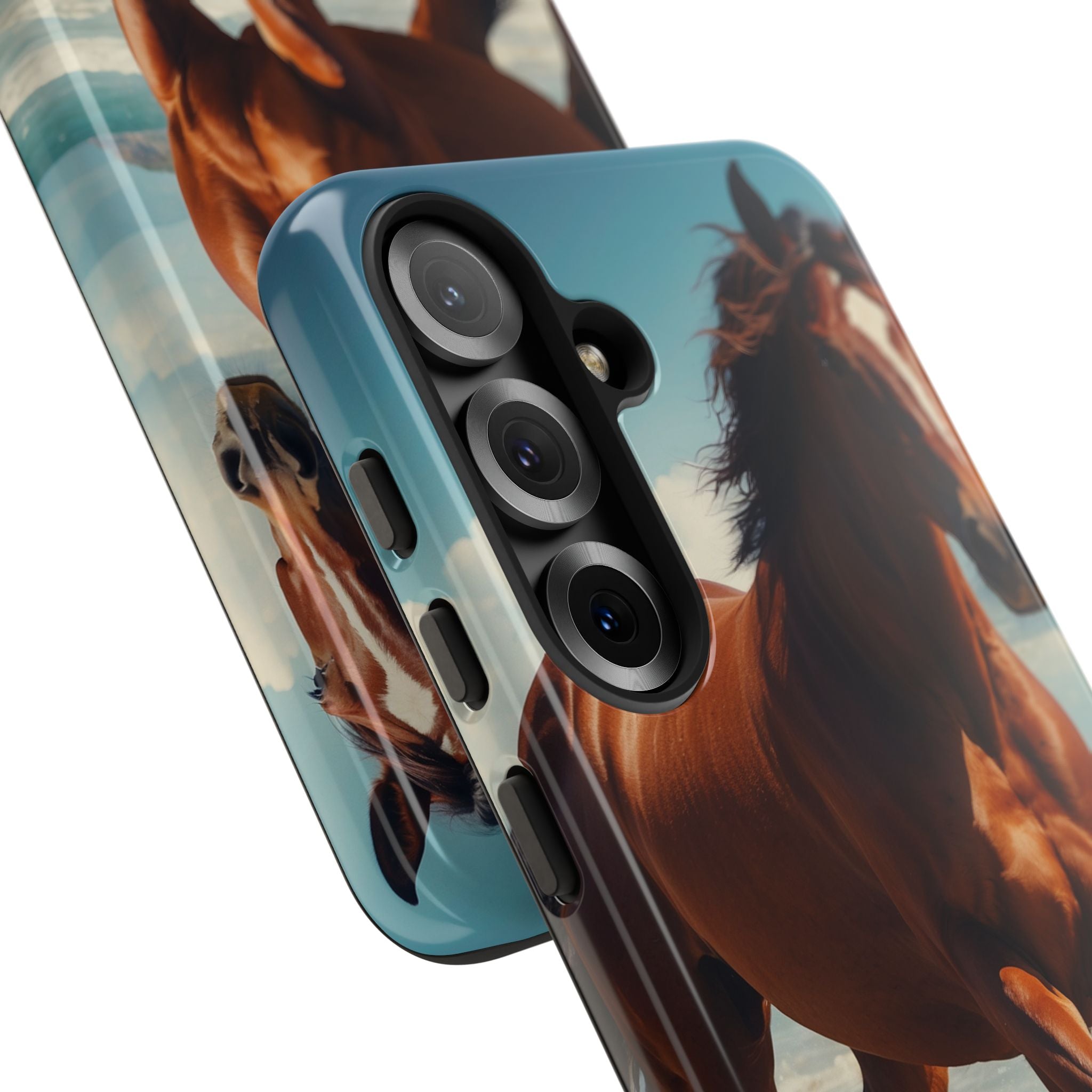 Blazing Horse Samsung S25 Case - Tough