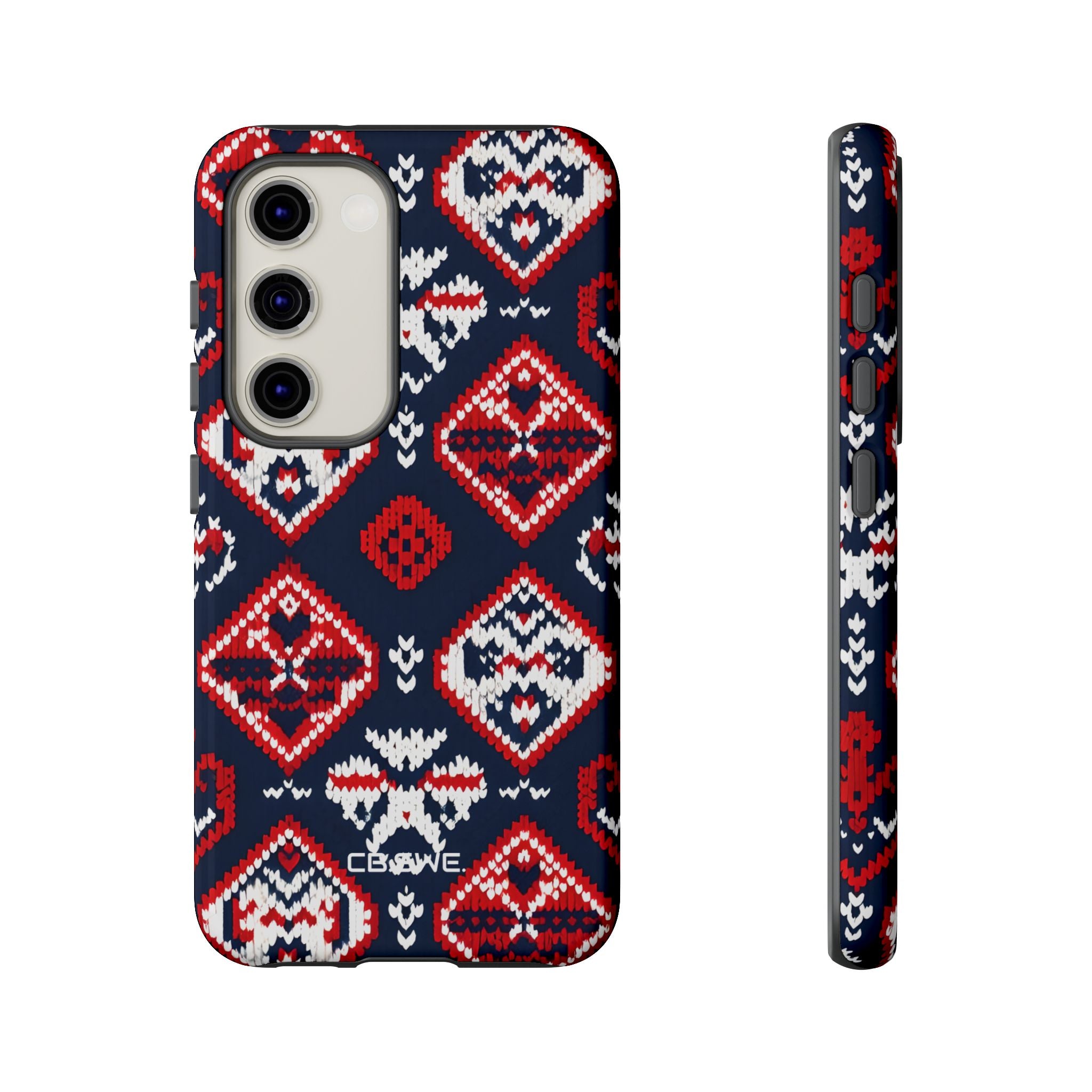 Festive Fair Isle Knitted Diamond Winter Clothing Seamless Samsung S23 - Tough