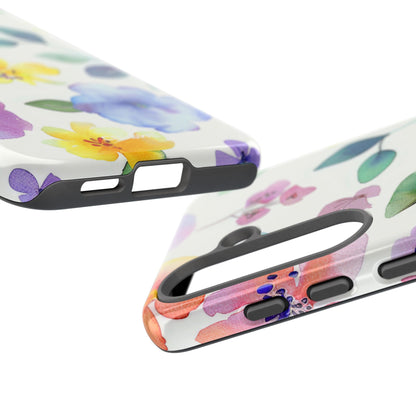 Whimsical Watercolor Florals - Samsung Case