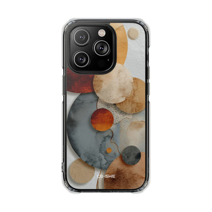 Circles Embrace Warmth iPhone Case - Impact