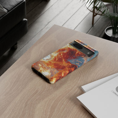 Flames Dance Wildly - Google Pixel Case