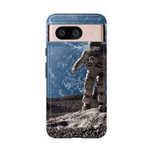 Astronaut on the Moon - Protective Phone Case